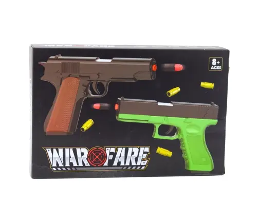 Toy Gun Foam Cartridges Ammunition Shells White