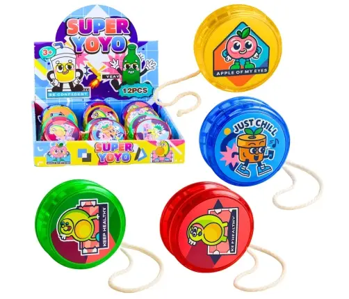 Classic Jojo Arcade Toy YoYo Lights 6 cm Mix
