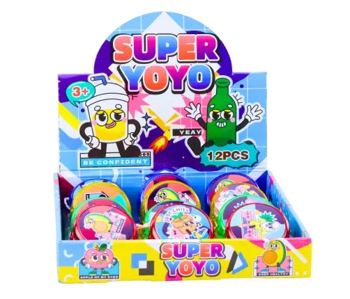 Classic Jojo Arcade Toy YoYo Lights 6 cm Mix