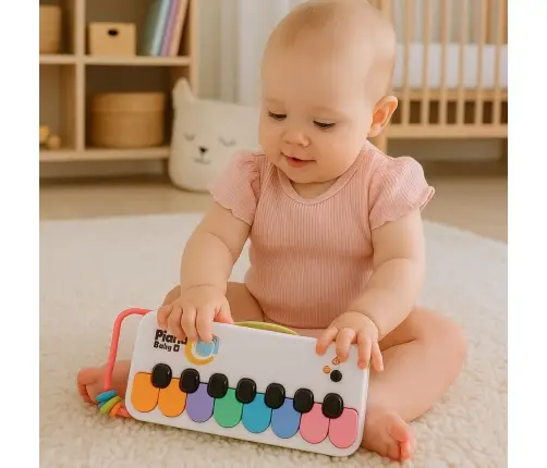 Educational Musical Piano For Children Interactive Colorful Beads