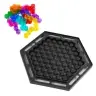 Sexangle Logic Puzzle Tetris 16 Blocks 112 Tasks