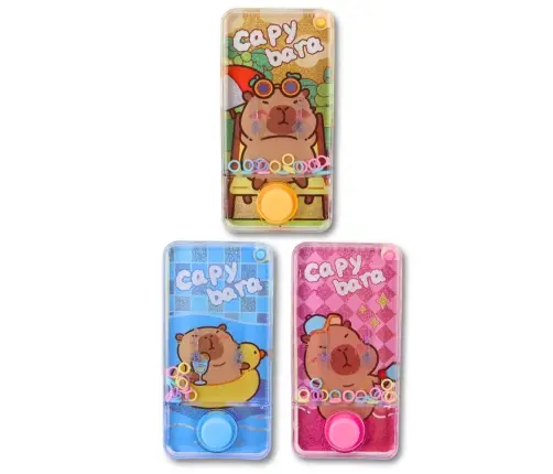 Capybara Water Arcade Game, Mixed Color, 12.5 cm