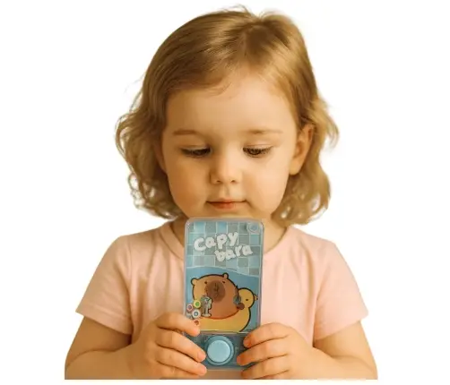 Capybara Water Arcade Game, Mixed Color, 12.5 cm