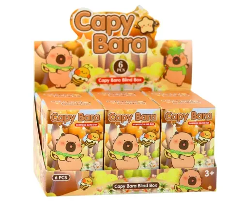 Surprise Capybara Figurine Toy Blind Box Mix