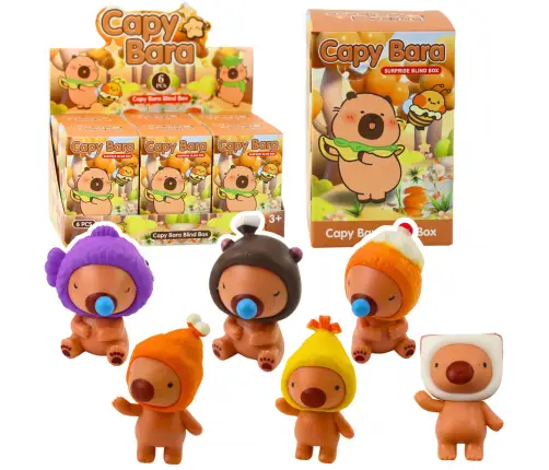 Surprise Capybara Baby Figurine Toy Blind Box Mix Collection