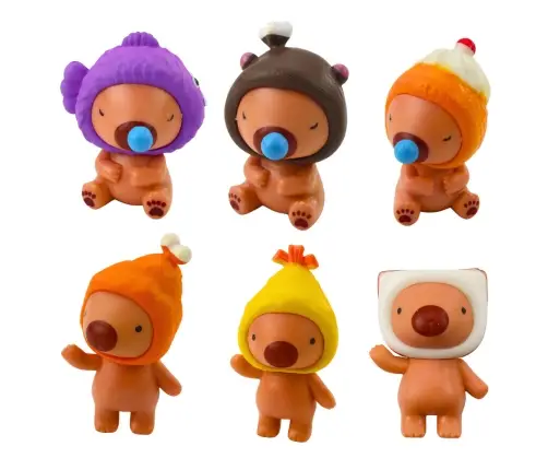 Surprise Capybara Baby Figurine Toy Blind Box Mix Collection