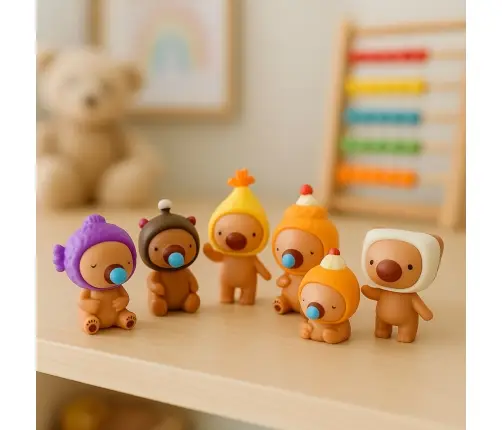 Surprise Capybara Baby Figurine Toy Blind Box Mix Collection