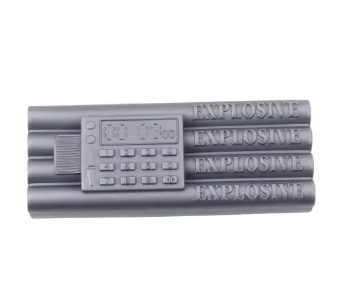 Military Rifle Set with Rifle Accessories Shot Sound Sand