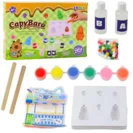 Creative Kit for Creating DIY Gel Figures Capybara 18 pcs.