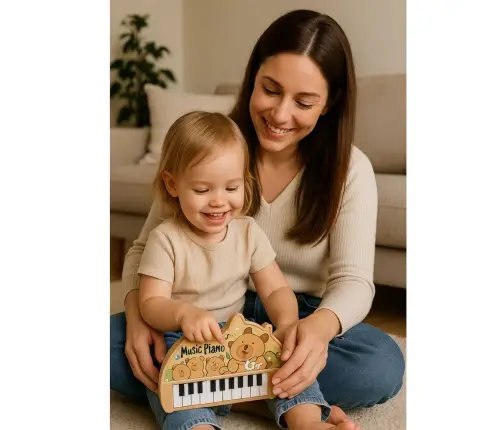 Musical Piano for Children Kapybara Mini Keyboard 22 Keys