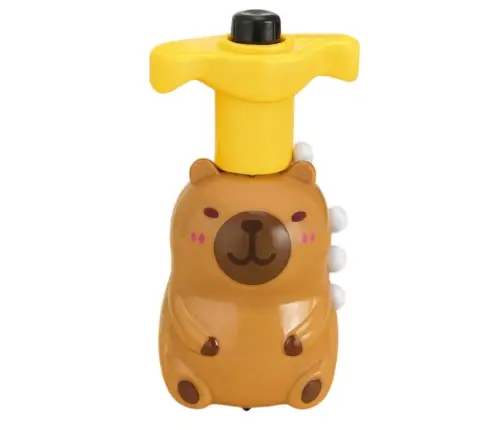 Capybara Spinning Top Interactive LED Lights Melodies 12.5 CM