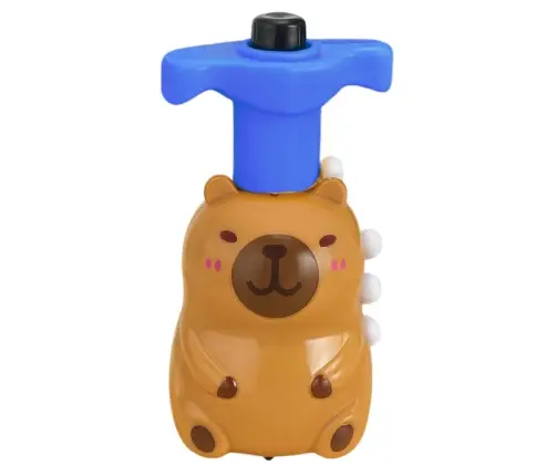Capybara Spinning Top Interactive LED Lights Melodies 12.5 CM