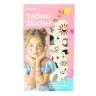 Set of 60 Flower Tattoos for Kids