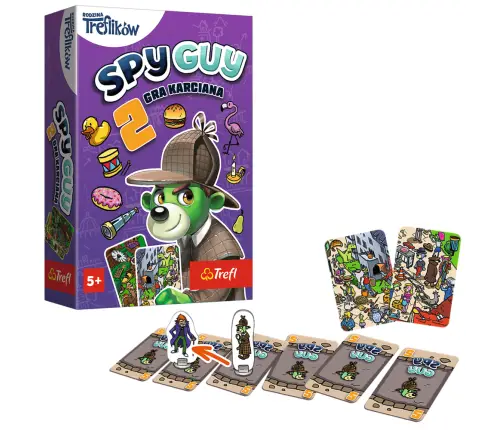 GAME - Spy Guy Card Game 2 of Trefl 02817