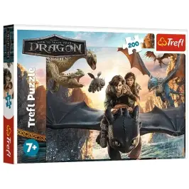 Puzzle 200 - Toothless and Friends Trefl 13348 Puzzle 200 - Toothless and Friends Trefl 13348