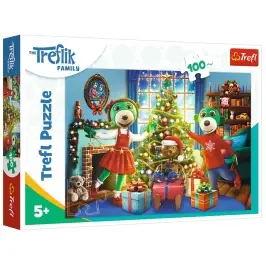 Puzzle - 100 - XMAS Winter Trefliki - Trefl 16459