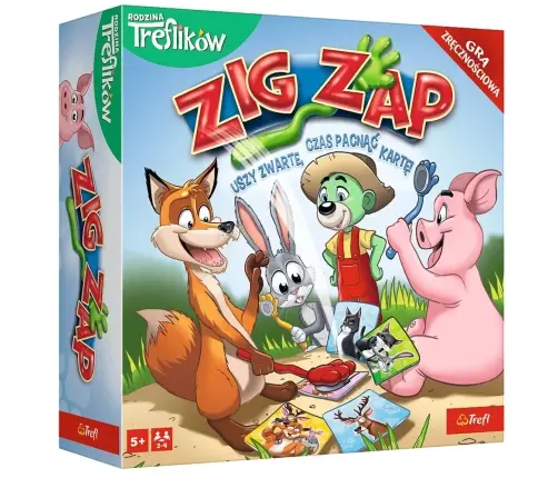 GAME - ZIG ZAP Treflik Family Trefl 02821