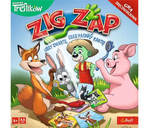 GAME - ZIG ZAP Treflik Family Trefl 02821