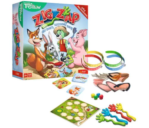 GAME - ZIG ZAP Treflik Family Trefl 02821
