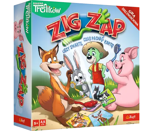 GAME - ZIG ZAP Treflik Family Trefl 02821