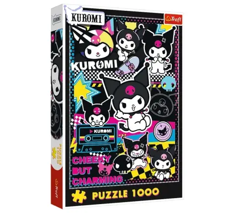Puzzle - 1000 - In the World of Kuromi Trefl 10958 Puzzle - 1000 - In the World of Kuromi Trefl 10958