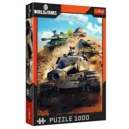 Puzzle - 1000 - World of Tanks: Tanks in Battle Trefl 10943