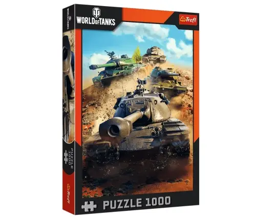 Puzzle - 1000 - World of Tanks: Tanks in Battle Trefl 10943