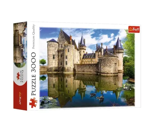 Puzzle - 3000 - Castle of Sully-sur-Loire, France Trefl 33075 Puzzle - 3000 - Castle of Sully-sur-Loire, France Trefl 33075