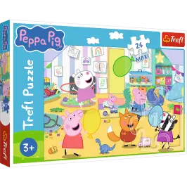 Puzzle 24 Maxi – Beautiful Peppa – Peppa Pig Trefl 14367