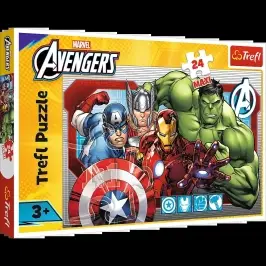 Puzzle 24 Maxi – Always Just – Disney Marvel The Avengers Trefl 14378