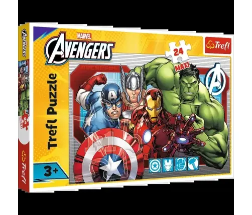 Puzzle 24 Maxi – Always Just – Disney Marvel The Avengers Trefl 14378