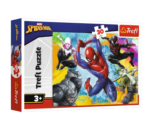 Puzzle 30 – Spider-Man's Colors – Disney Marvel Spider-Man Trefl 18307