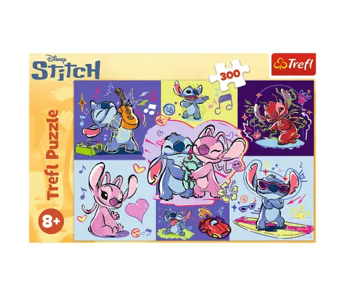 Puzzle – 300 Pieces – Spirited Stitch – Disney Lilo and Stitch Trefl 23033