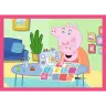 4-in-1 Puzzle (12, 15, 20, 24) – Peppa Loves Adventures – Trefl 34672