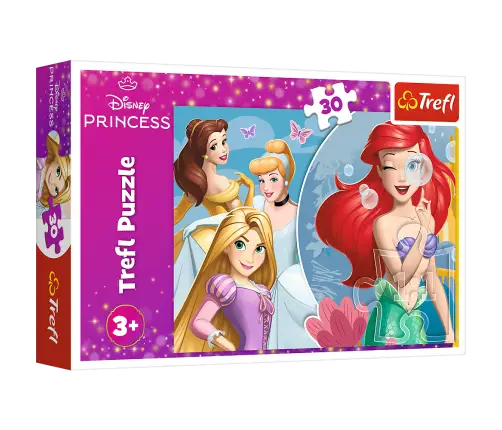 Puzzle - 30 Pieces - A Beautiful Day with Princesses - Disney Princess Trefl 18308