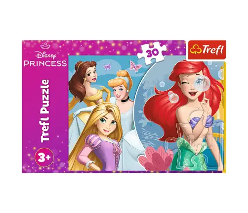 Puzzle - 30 Pieces - A Beautiful Day with Princesses - Disney Princess Trefl 18308