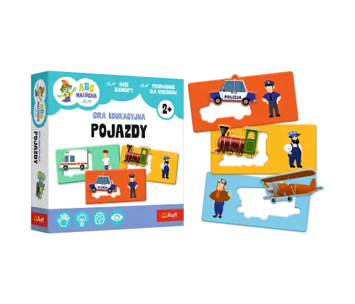GAME - Vehicles - Toddler ABC - Trefl 02907