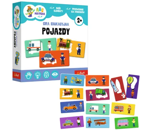 GAME - Vehicles - Toddler ABC - Trefl 02907