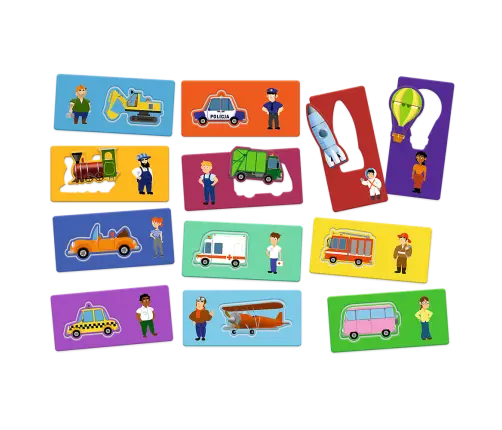 GAME - Vehicles - Toddler ABC - Trefl 02907