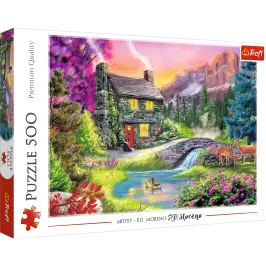 Puzzle – 500 pcs – Mountain Idyll Trefl 37325