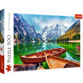 Puzzle – 500 – Lake Braies, Italy Trefl 37486