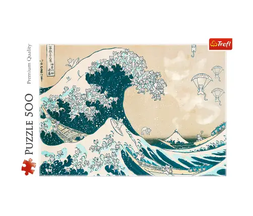 Puzzle – 500 – The Great Cat Wave Trefl 37537