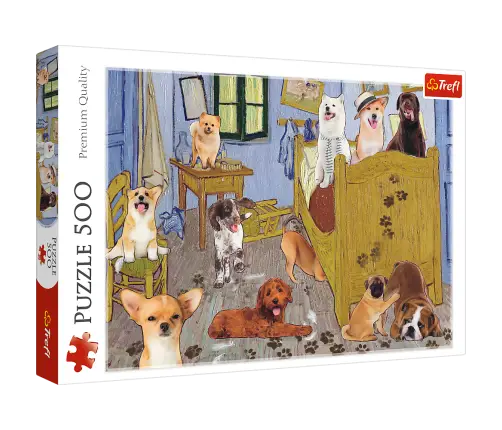 Puzzle – 500 – Van Gogh's Room: Dog Revolution Trefl 37539