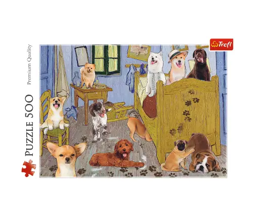 Puzzle – 500 – Van Gogh's Room: Dog Revolution Trefl 37539