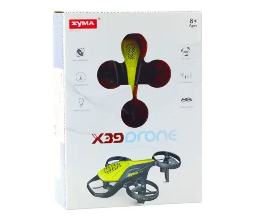 Mini RC Drone Syma X36 Four-Axis Acrobatics Yellow