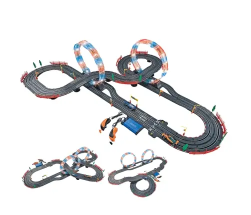 3in1 RC Race Track Illuminated Loops Cars Controllers 560 cm