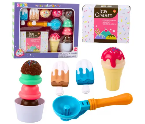 Sweets Set Ice Cream For Children Ice Cream Spoon Box 14 pcs.