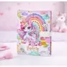 Cute Diary Notebook Code Unicorn Melodies Colorful Pages