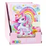 Cute Diary Notebook Code Unicorn Melodies Colorful Pages