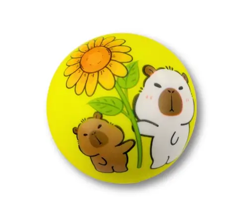 Foam Ball for Bouncing Fun Capybara 6.5 cm